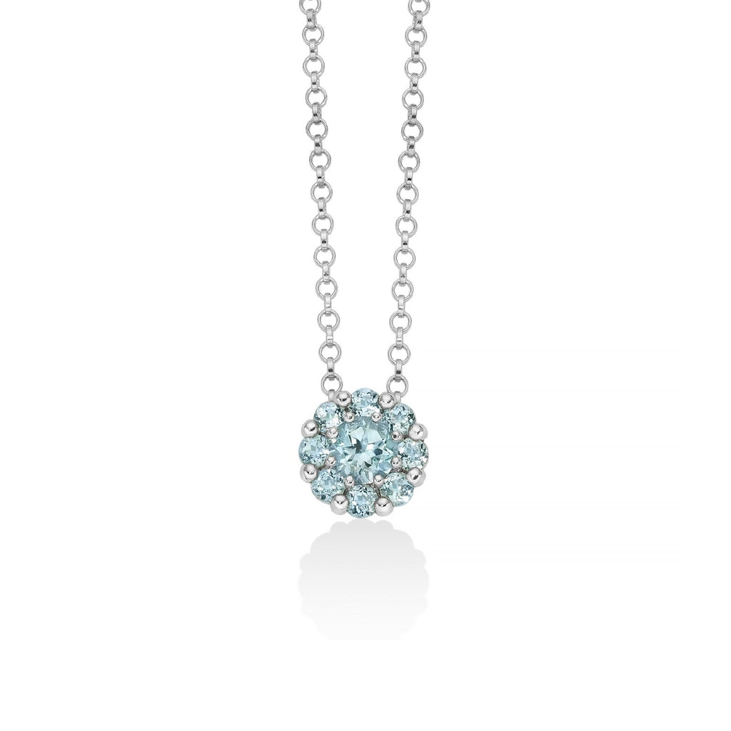 Collana Donna Miluna Fiore Piccolo Gemma del Cielo - CLD4794