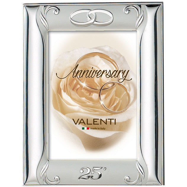 Cornice 25° Anniversario Valenti - 6123L