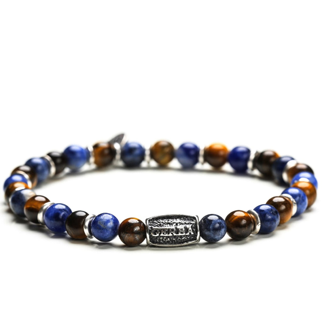 Bracciale Da Uomo Gerba Stone Blue Island - 248