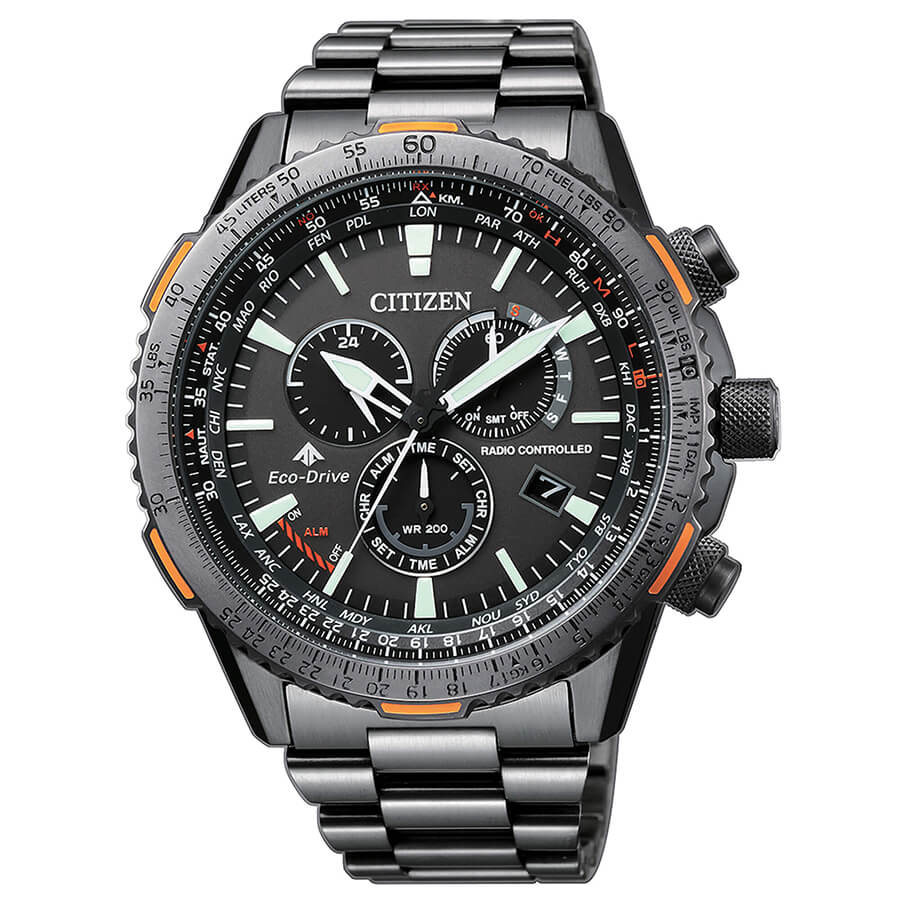 Orologio Chrono Da Uomo Citizen Eco Drive E660 Sky - CB5007-51H